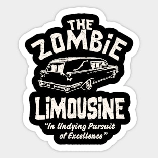 Zombie Limousine by Buck Tee Sticker